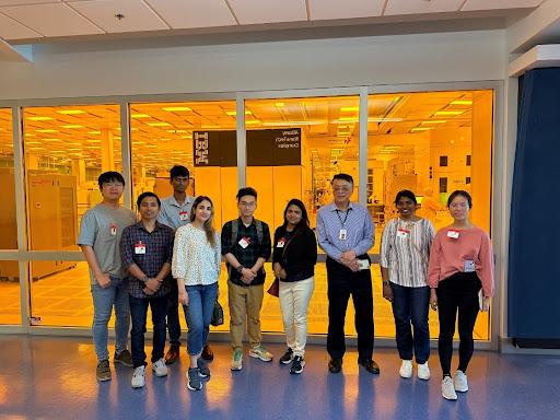 Undergraduate and graduate students visit IBM in Albany